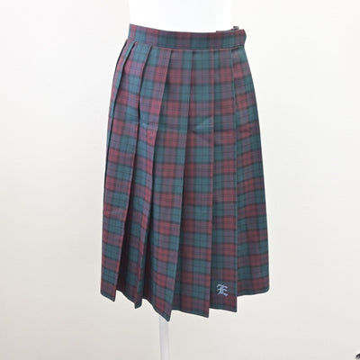 【中古】茨城県 江戸川学園取手高等学校 女子制服 5点 (ブレザー・ベスト・シャツ・スカート) sf110501