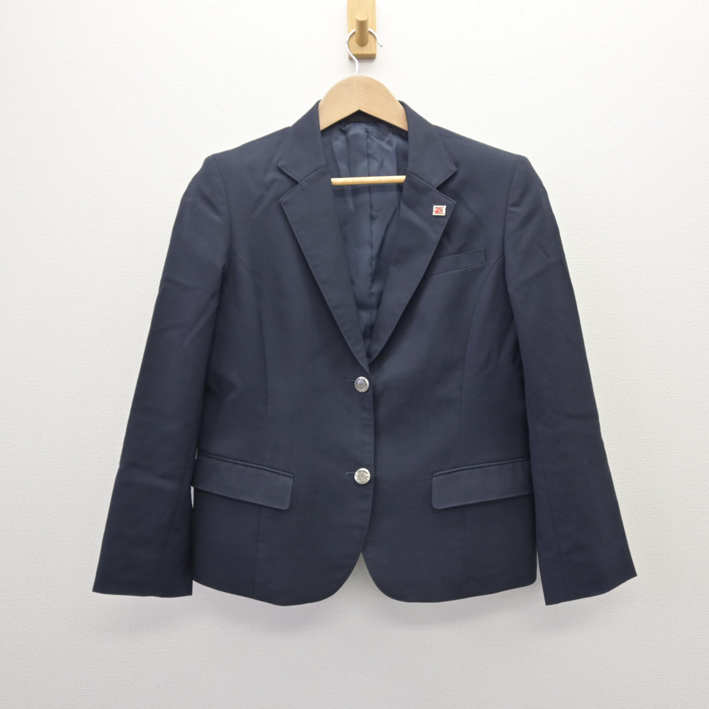 【中古】兵庫県 育英高等学校 女子制服 5点 (ブレザー・シャツ・スカート) sf110502