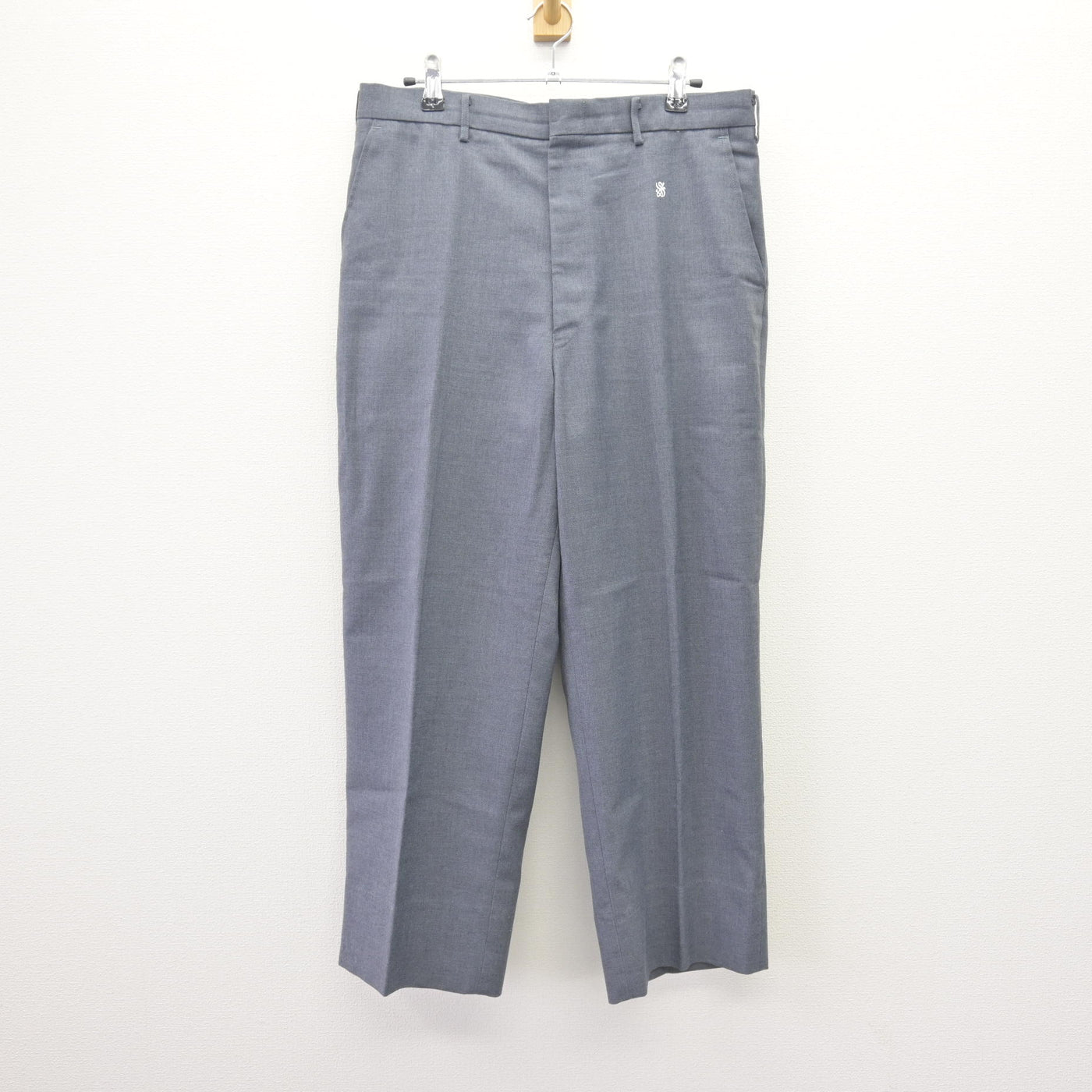 【中古】兵庫県 神港学園高等学校/旧制服 男子制服 2点 (ブレザー・ズボン) sf110505