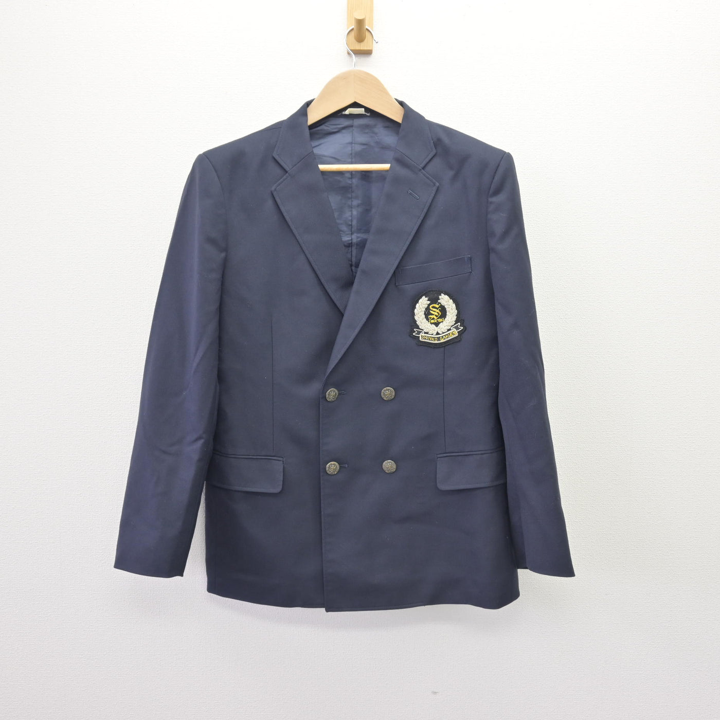 【中古】兵庫県 神港学園高等学校/旧制服 男子制服 1点 (ブレザー) sf110506