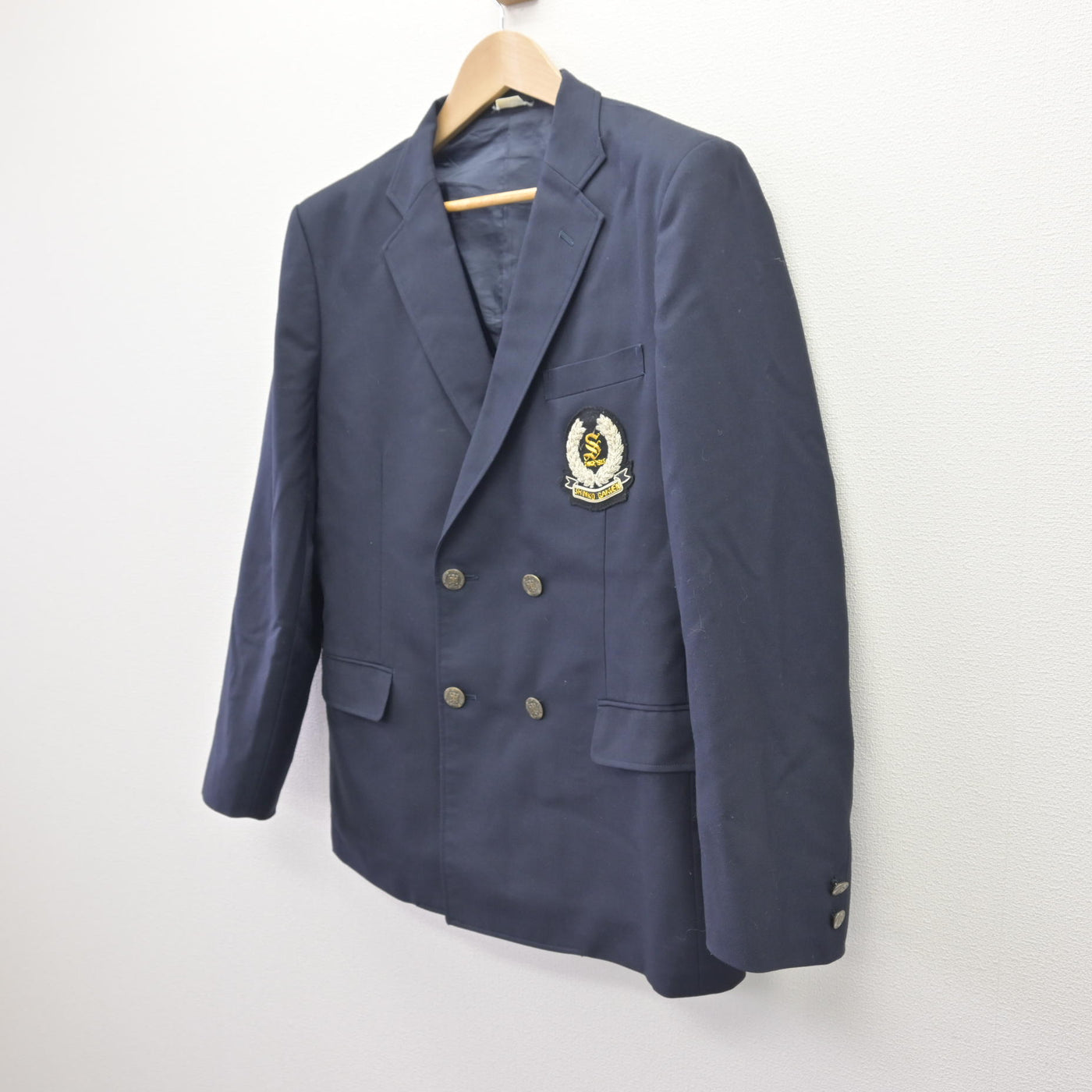 【中古】兵庫県 神港学園高等学校/旧制服 男子制服 1点 (ブレザー) sf110506