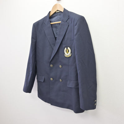 【中古】兵庫県 神港学園高等学校/旧制服 男子制服 1点 (ブレザー) sf110506