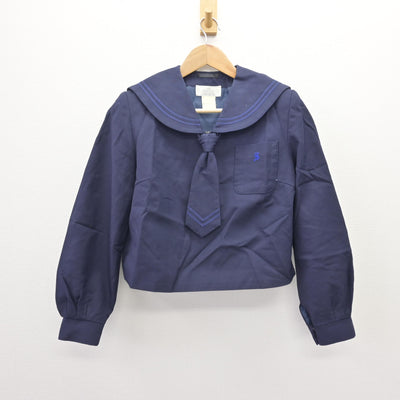 【中古】北海道 北海道札幌真栄高等学校 女子制服 3点 (セーラー服・スカート) sf110523