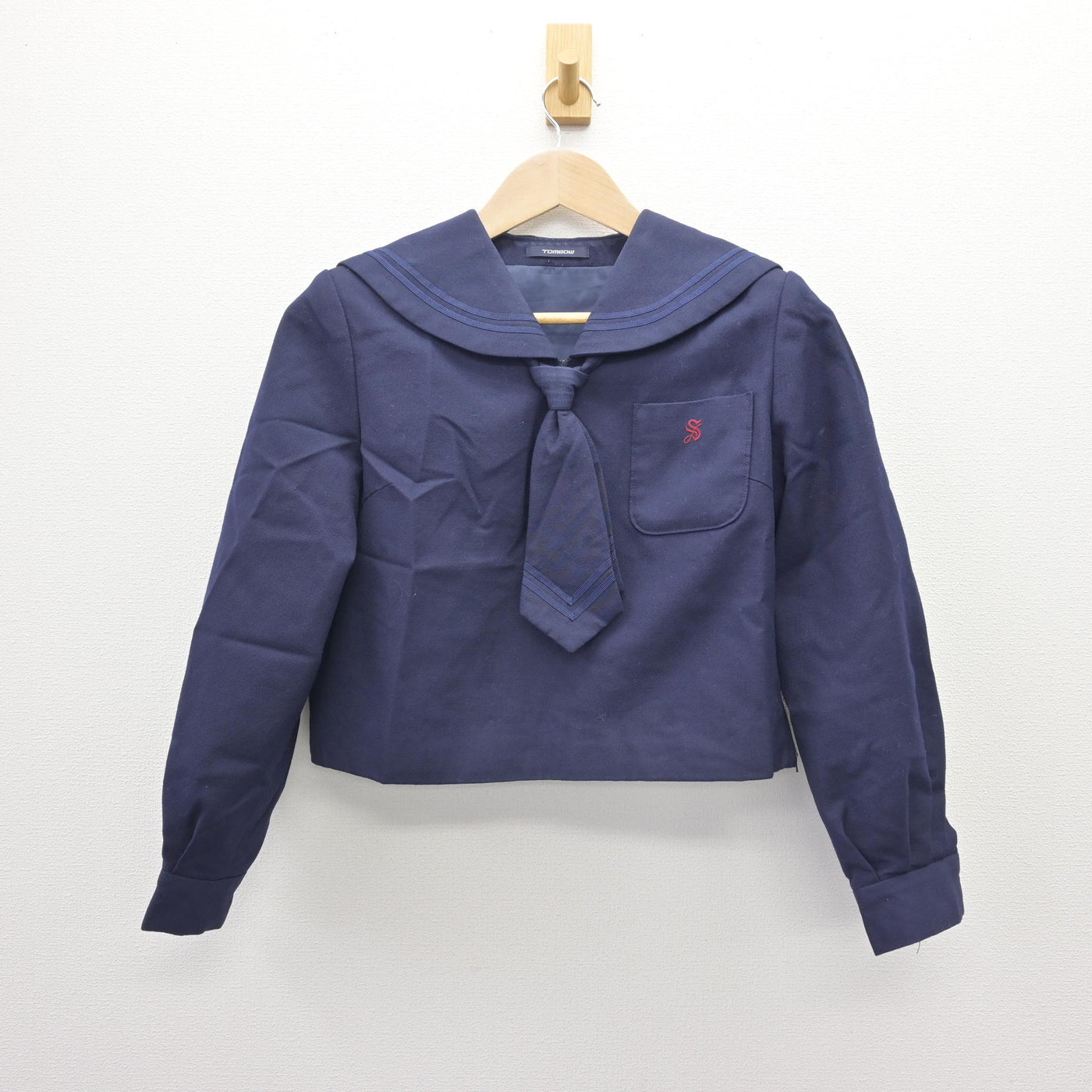 【中古】北海道 北海道札幌真栄高等学校 女子制服 2点 (セーラー服) sf110525