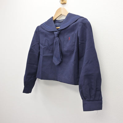 【中古】北海道 北海道札幌真栄高等学校 女子制服 2点 (セーラー服) sf110525