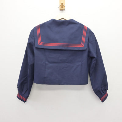 【中古】埼玉県 美原中学校 女子制服 3点 (セーラー服・スカート) sf110526