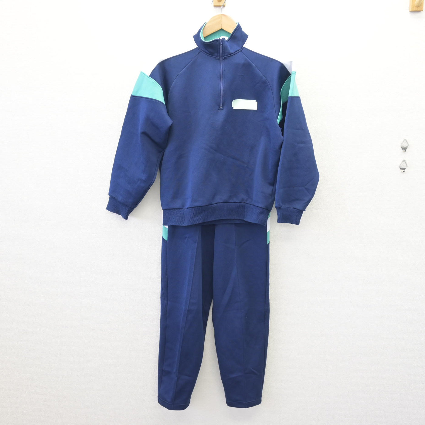 【中古】埼玉県 美原中学校 女子制服 2点 (ジャージ 上・ジャージ 下) sf110531