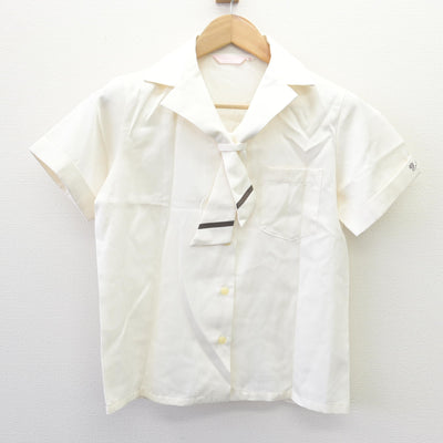 【中古】三重県 四日市商業高等学校/旧制服 女子制服 3点 (ブラウス・スカート) sf110539