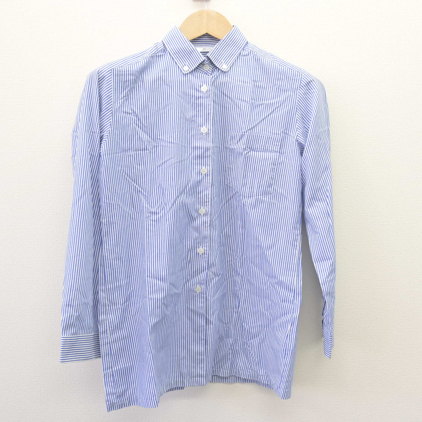 【中古】青森県 青森商業高等学校 女子制服 2点 (ニット・シャツ) sf110551