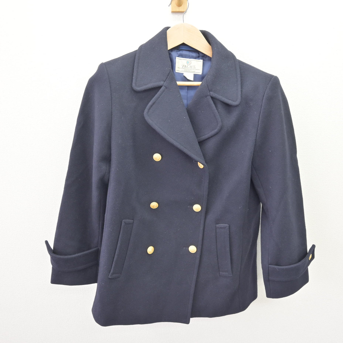 【中古】神奈川県 緑ヶ丘女子高等学校 女子制服 1点 (コート) sf110562