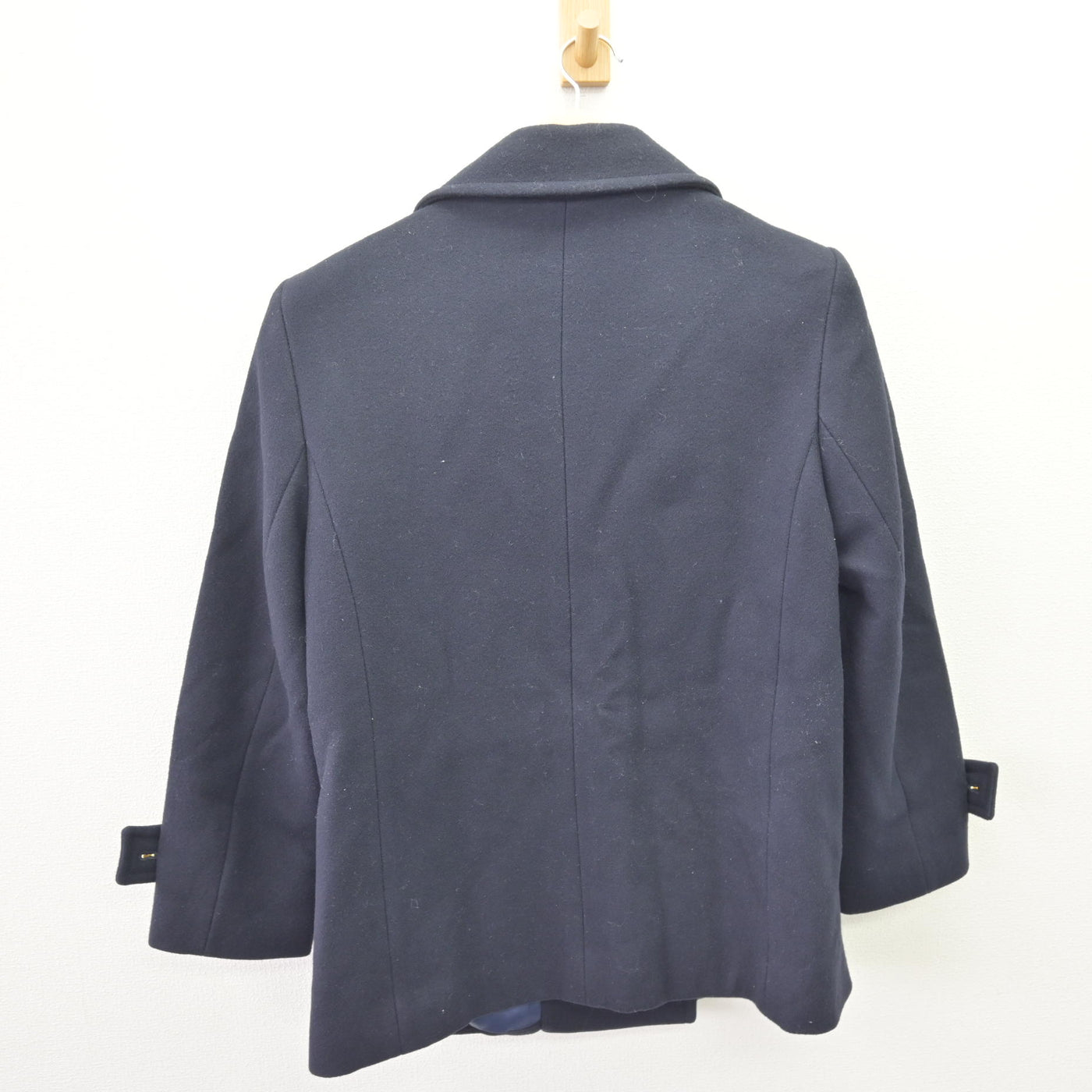 【中古】神奈川県 緑ヶ丘女子高等学校 女子制服 1点 (コート) sf110562