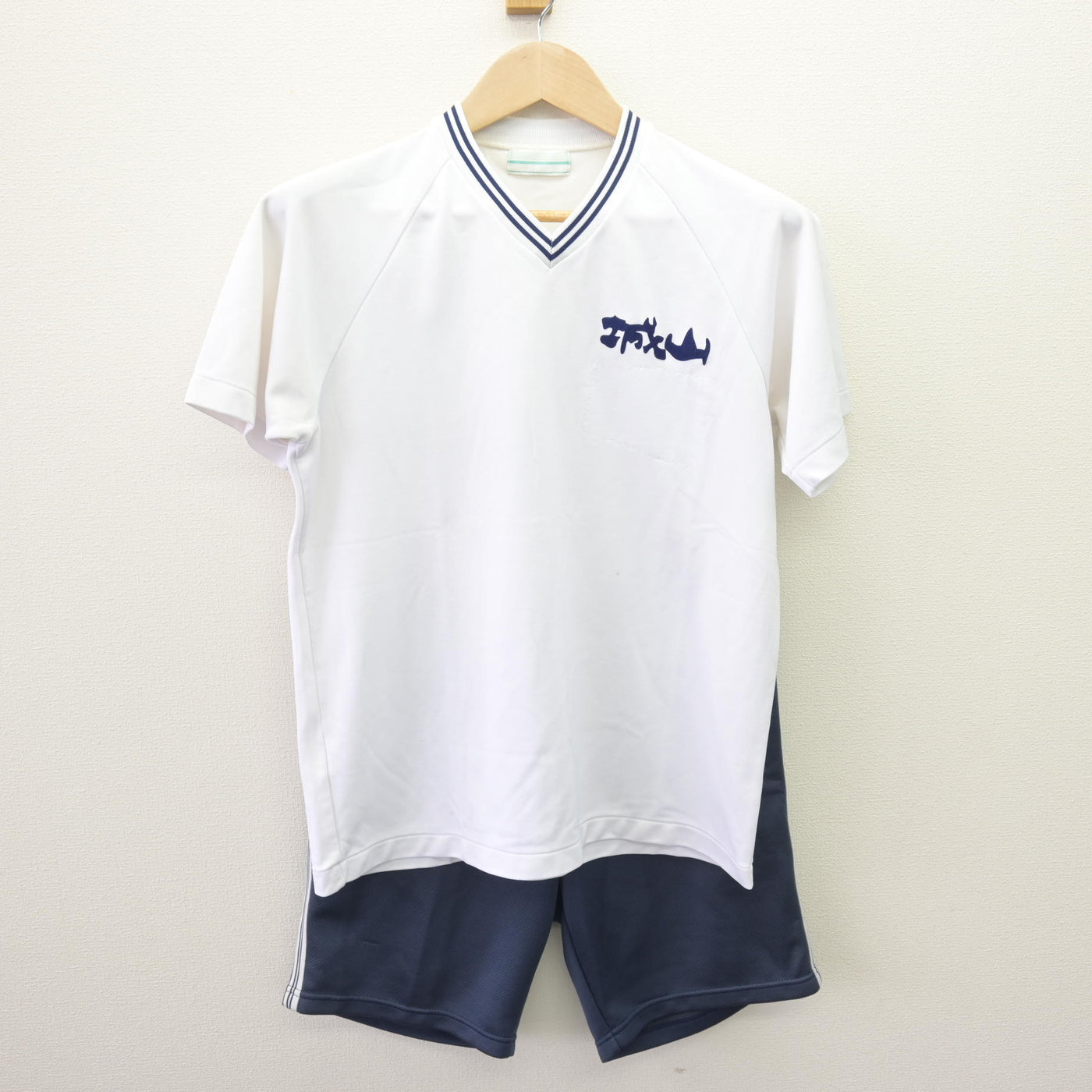 【中古】愛知県 城山中学校 女子制服 2点 (体操服 上・体操服 下) sf110565