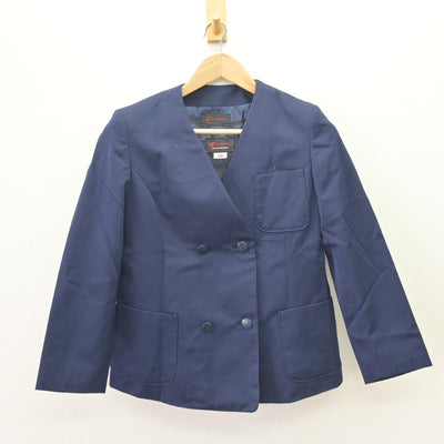 【中古】青森県 佃中学校 女子制服 4点 (ブレザー・シャツ・スカート) sf110569
