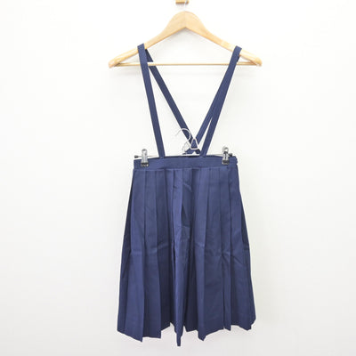 【中古】青森県 佃中学校 女子制服 4点 (ブレザー・シャツ・スカート) sf110569