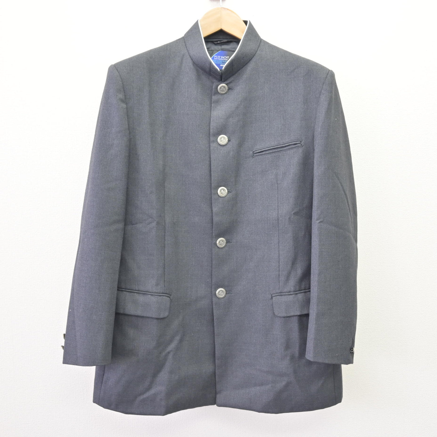 【中古】福岡県 福岡大学附属大濠中学校・高等学校 男子制服 3点 (学ラン・シャツ・ズボン) sf110816
