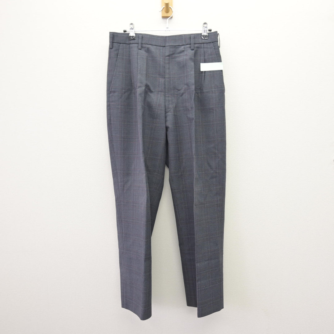 中古】岐阜県 大垣日本大学高等学校 男子制服 3点 (ブレザー・シャツ 