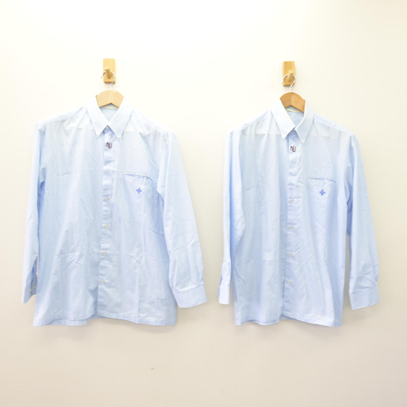 中古】岐阜県 大垣日本大学高等学校 男子制服 2点 (シャツ) sf110863