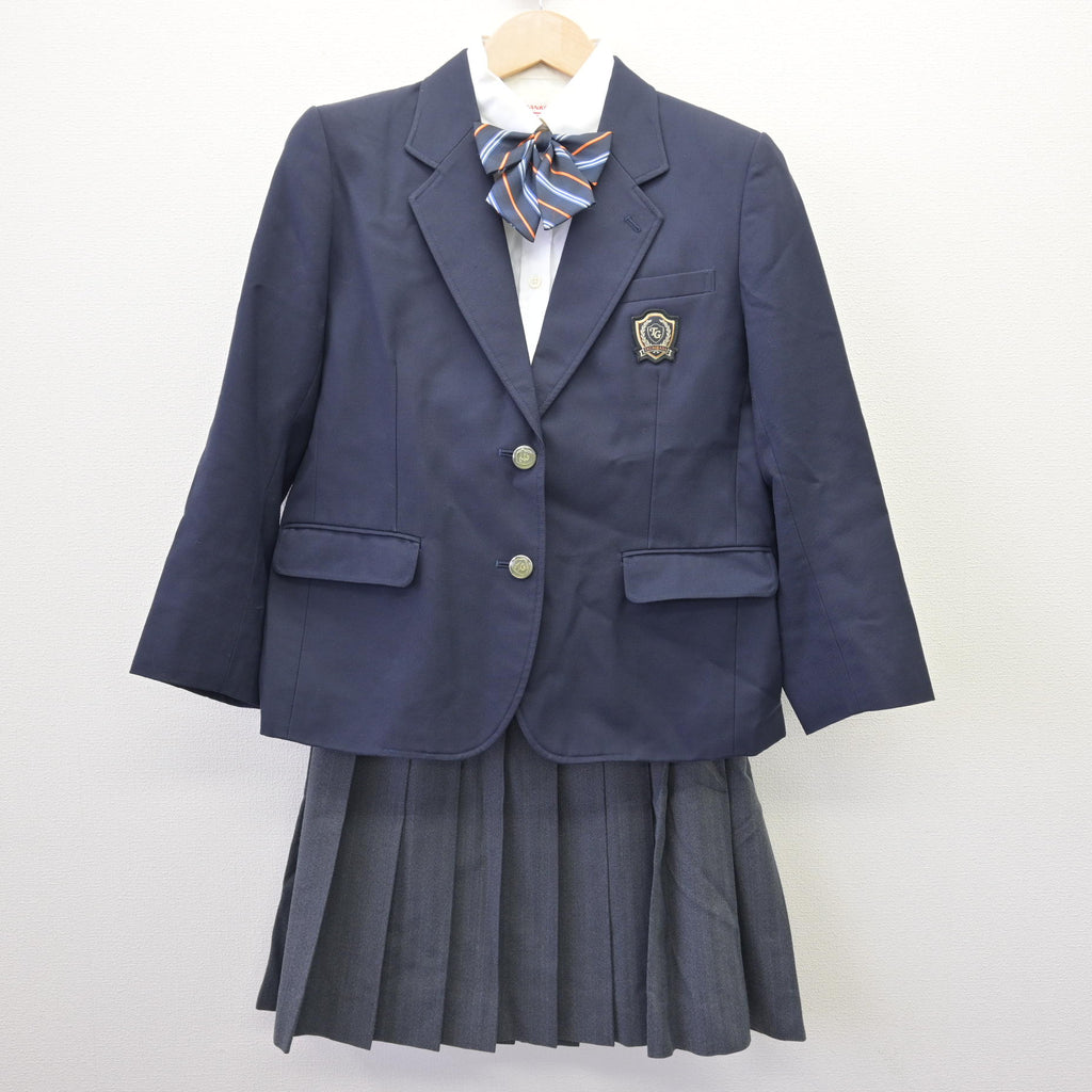 花奈@プロフ必読 制服ブレザー 中古】神奈川県 立花学園高等学校 女子制服 5点 (ブレザー