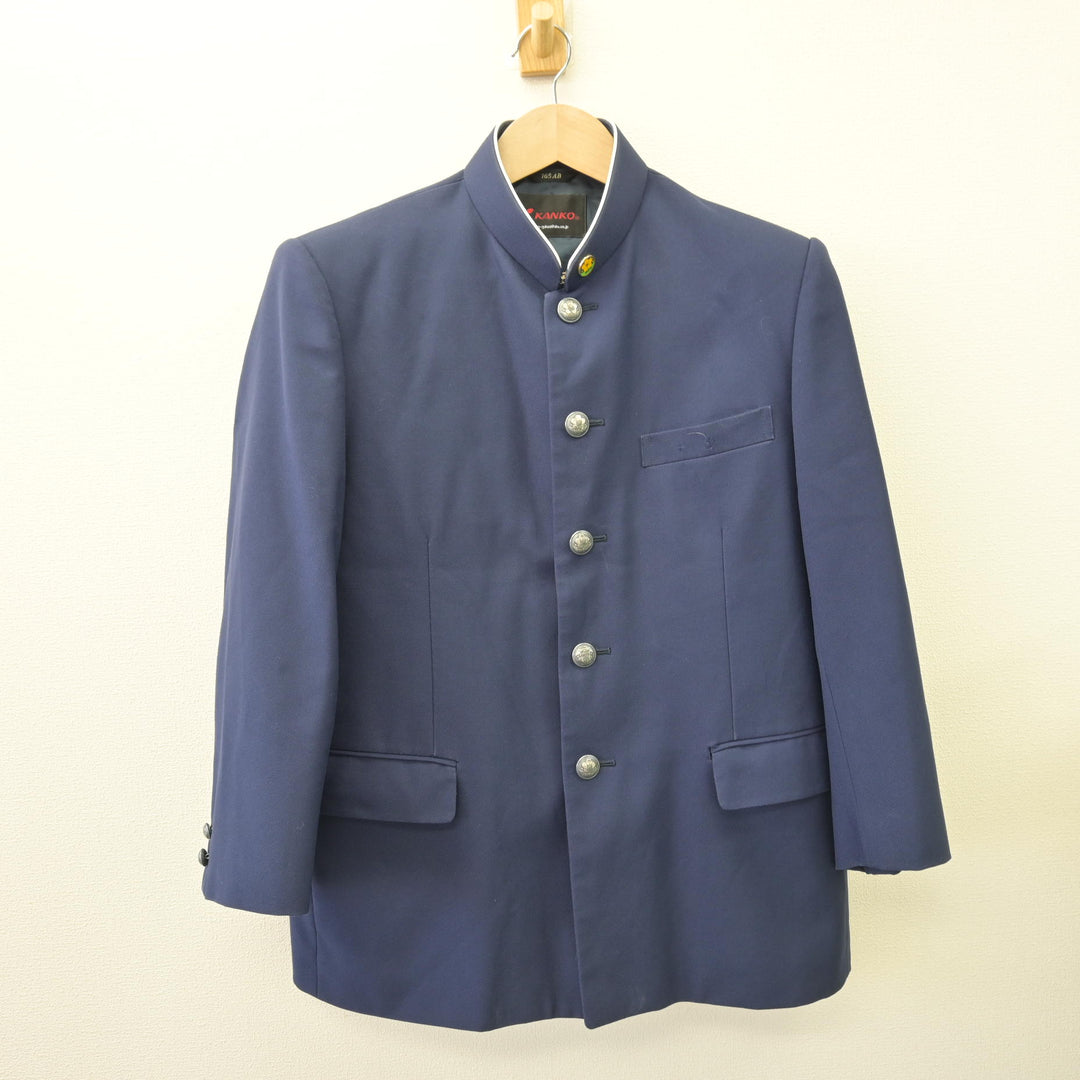 中古】千葉県 西志津中学校 男子制服 2点 (学ラン) sf111011