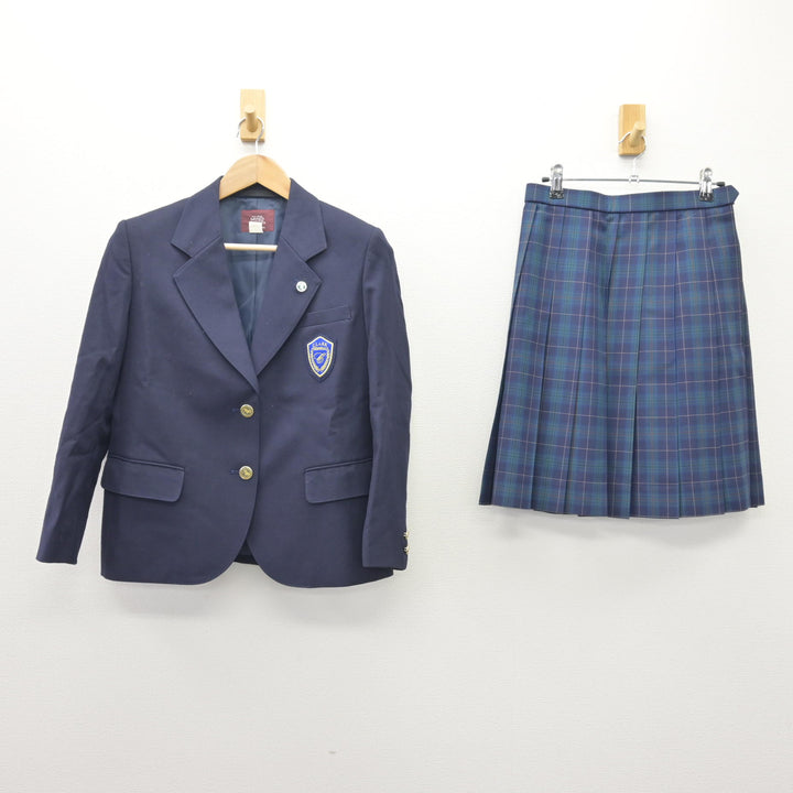 中古】 クラーク記念国際高等学校/旧制服 女子制服 3点