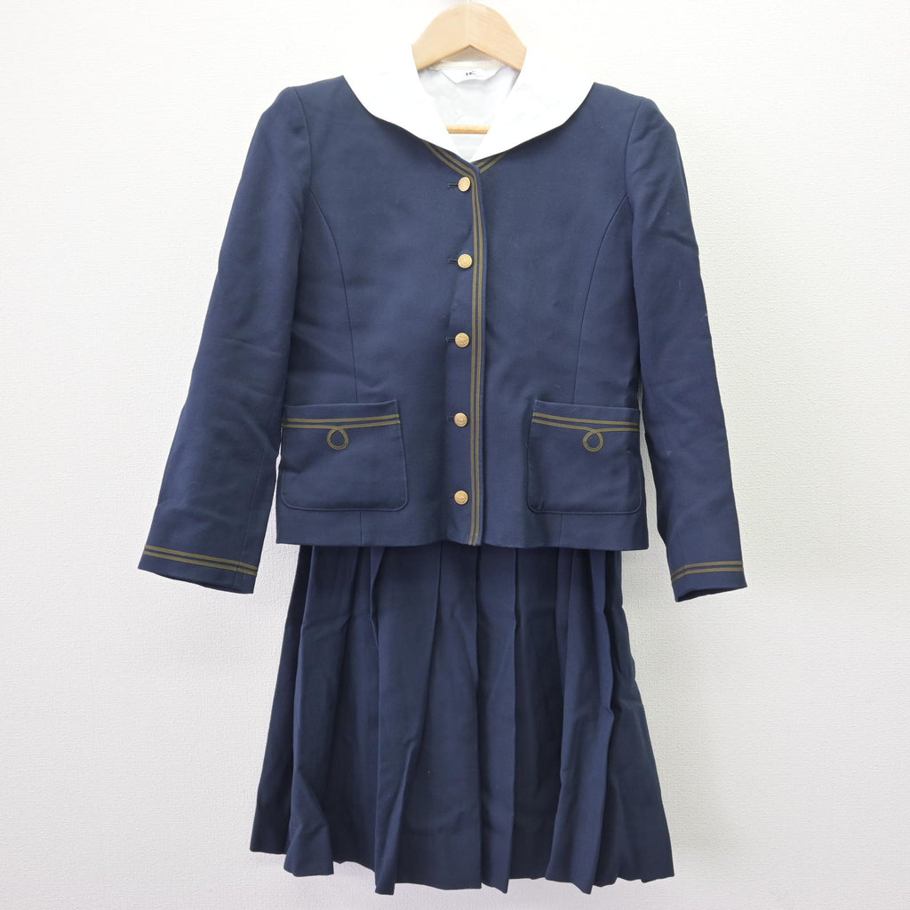 中古】大分県 大分東明高等学校 女子制服 3点 (ブレザー・ブラウス