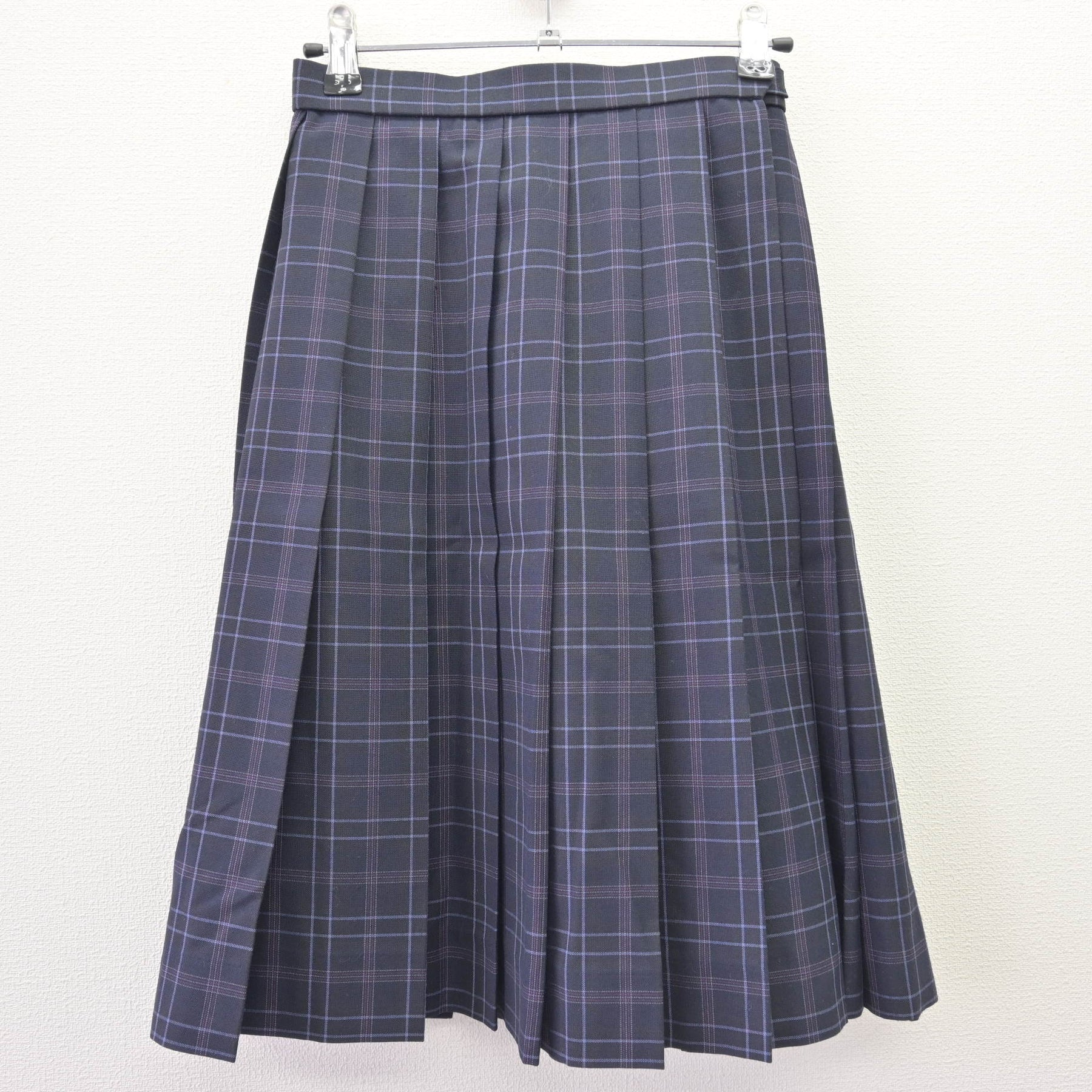 中古】神奈川県 逗子中学校 女子制服 2点 (シャツ・スカート) sf111362