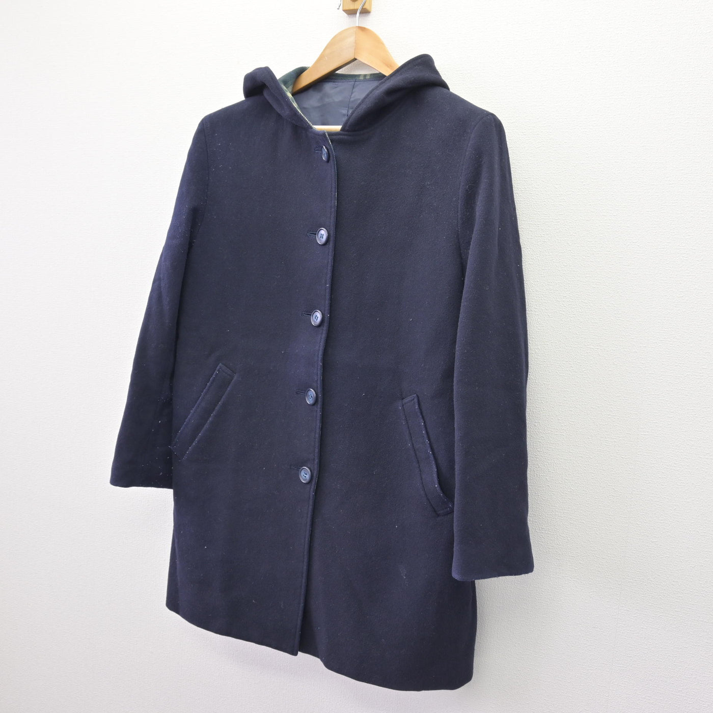 【中古】広島県 広島女学院高等学校 女子制服 1点 (コート) sf111540