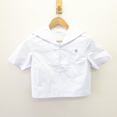 【中古】福岡県 筑紫女学園中学校・高等学校 女子制服 2点 (セーラー服・スカート) sf111567