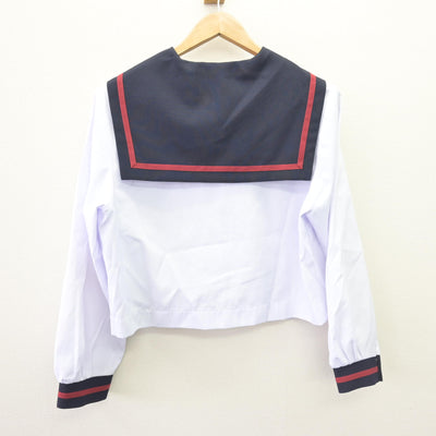 【中古】青森県 津軽中学校 女子制服 2点 (セーラー服・スカート) sf111578