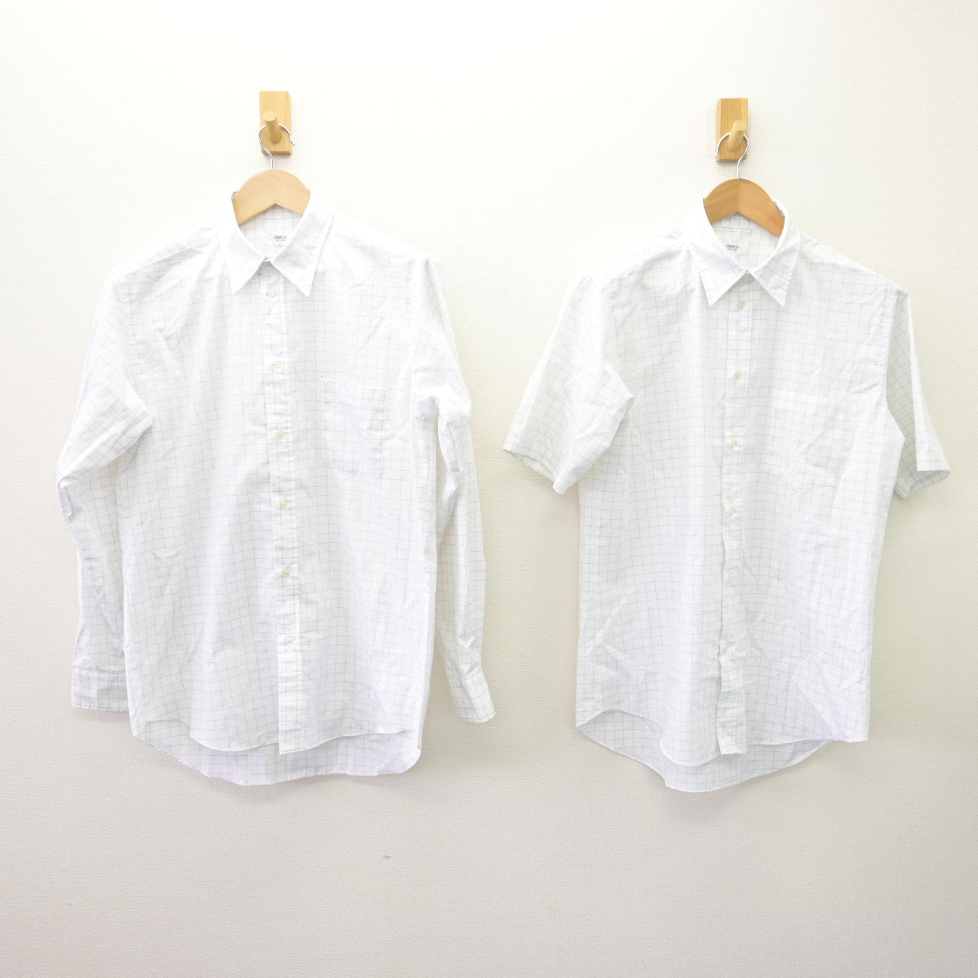 【中古】福島県 学校法人石川高等学校 男子制服 2点 (シャツ) sf111581