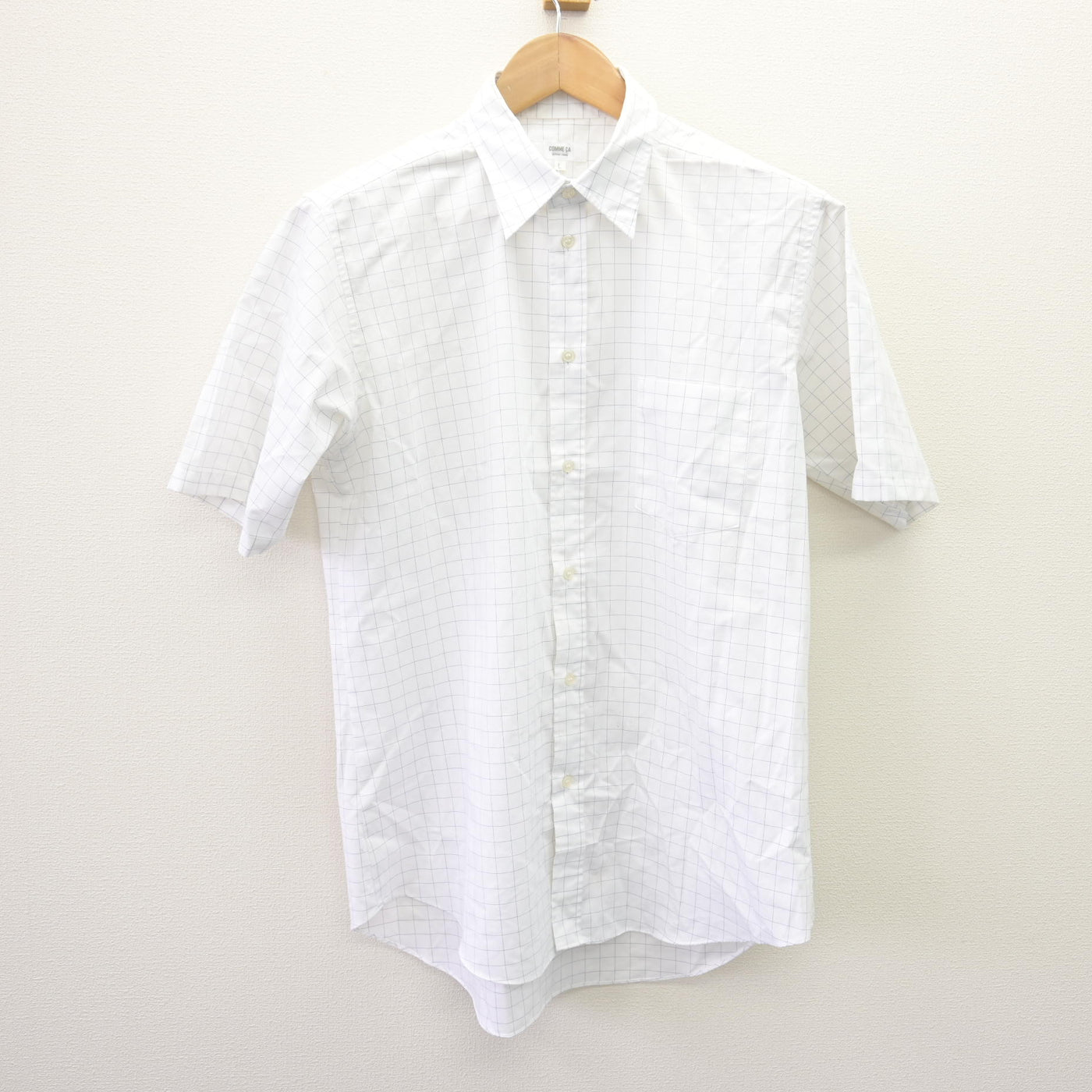 【中古】福島県 学校法人石川高等学校 男子制服 2点 (シャツ) sf111581