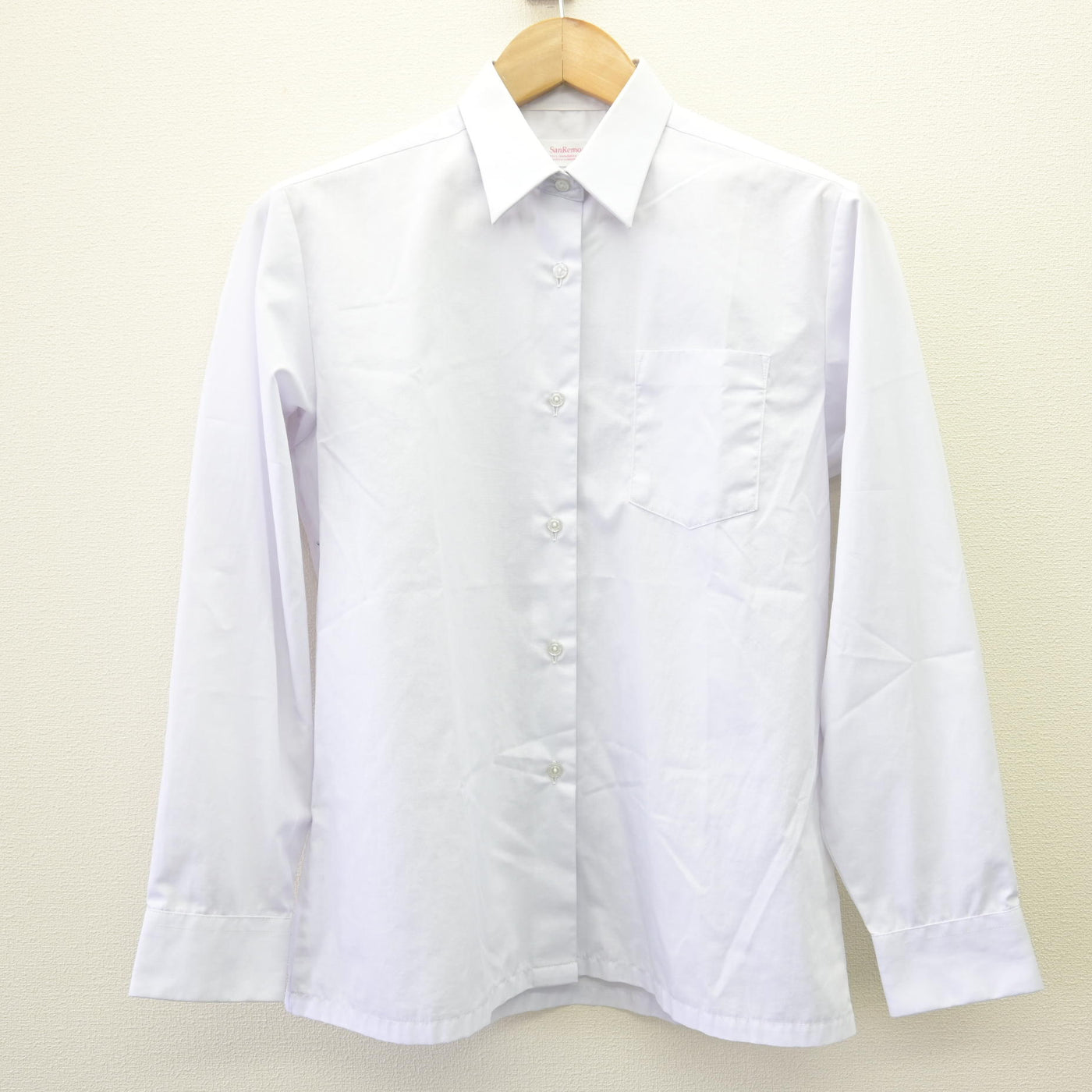 【中古】 学校名不明 女子制服 2点 (シャツ・ジャンパースカート) sf111588