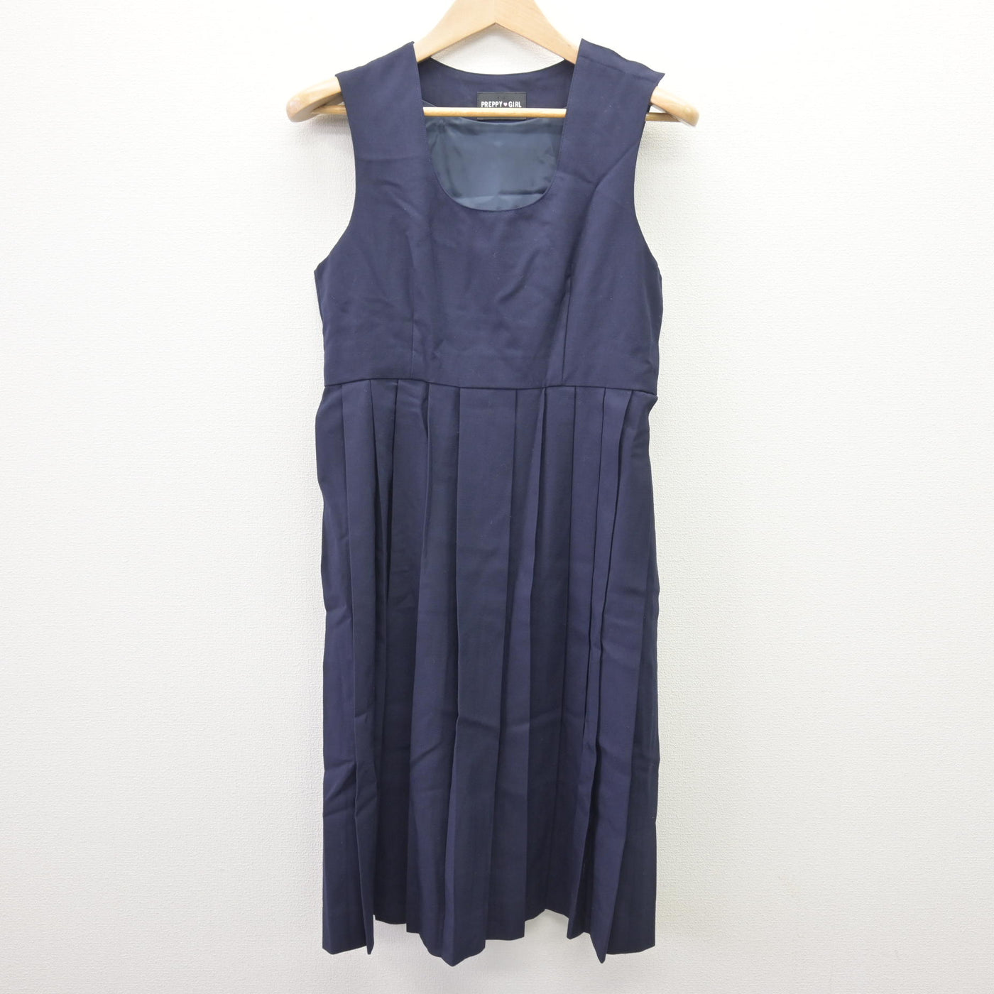 【中古】熊本県 熊本大学教育学部附属中学校 女子制服 5点 (セーラー服・ジャンパースカート) sf111614
