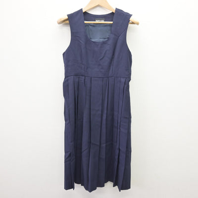【中古】熊本県 熊本大学教育学部附属中学校 女子制服 5点 (セーラー服・ジャンパースカート) sf111614