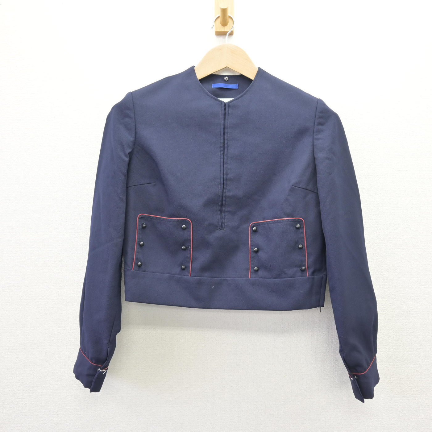 【中古】奈良県 帝塚山中学校・高等学校 女子制服 3点 (ブレザー・スカート・スカート) sf111631