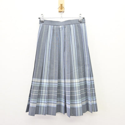 【中古】福島県 尚志高等学校 女子制服 2点 (シャツ・スカート) sf111634