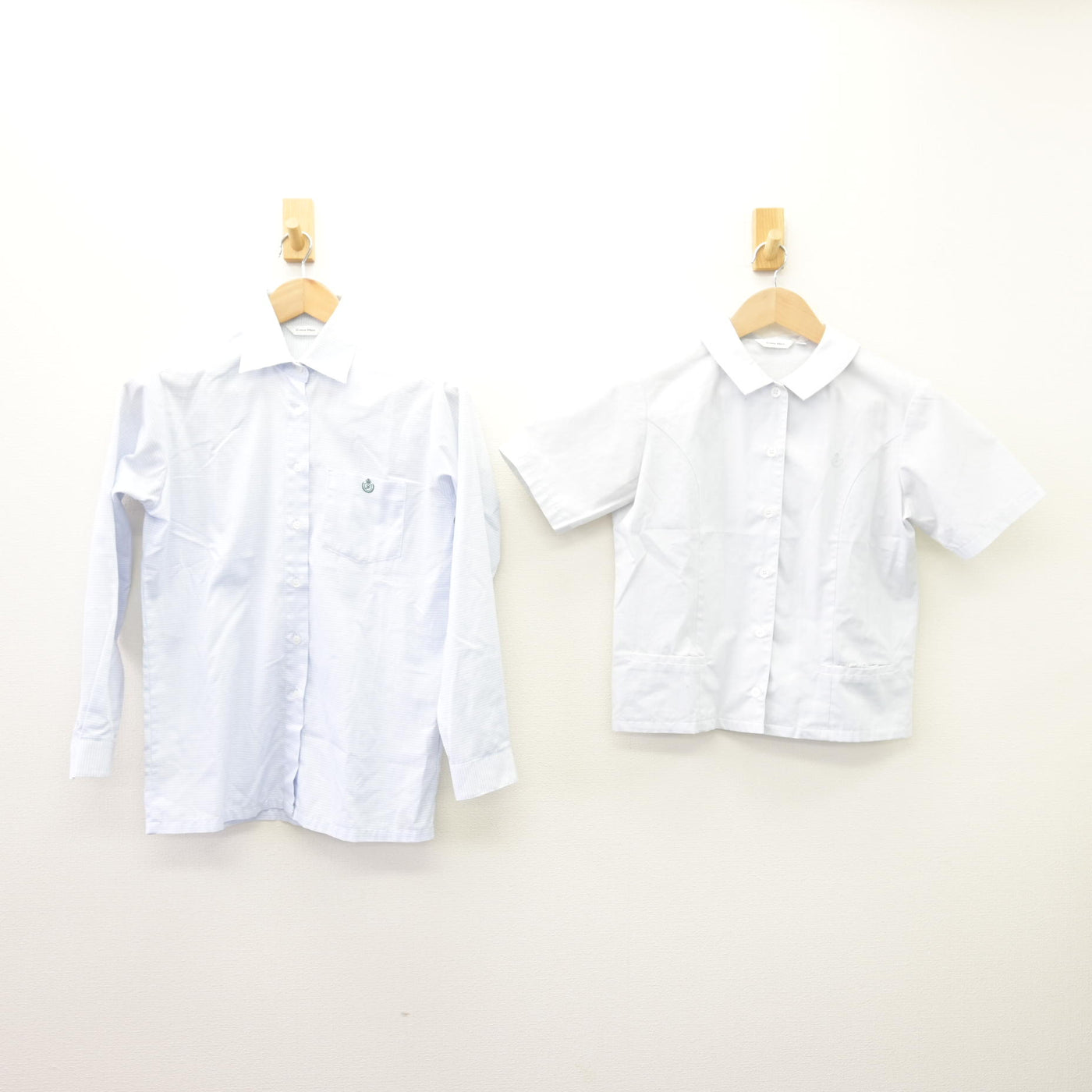 【中古】福島県 尚志高等学校 女子制服 2点 (シャツ・シャツ) sf111635