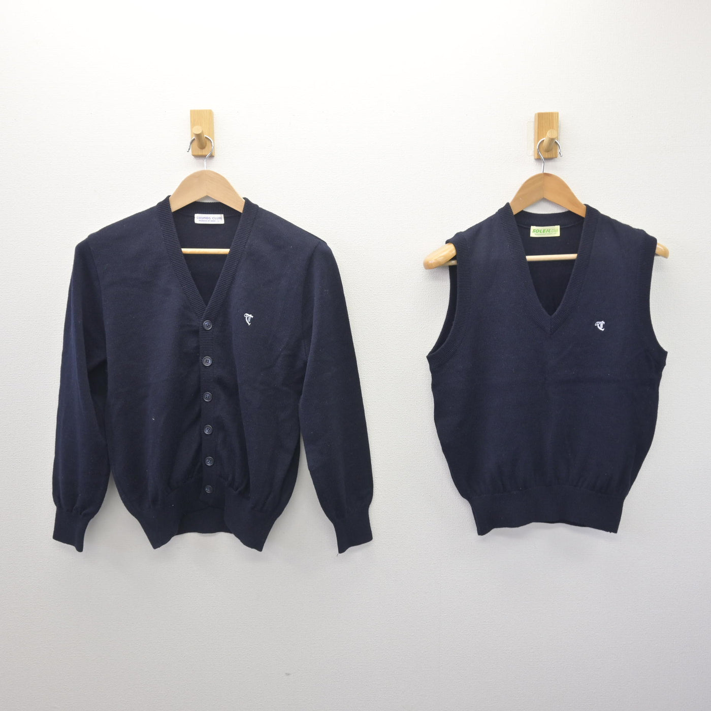 中古】宮城県 多賀城高等学校 女子制服 2点 (ニット・ニット