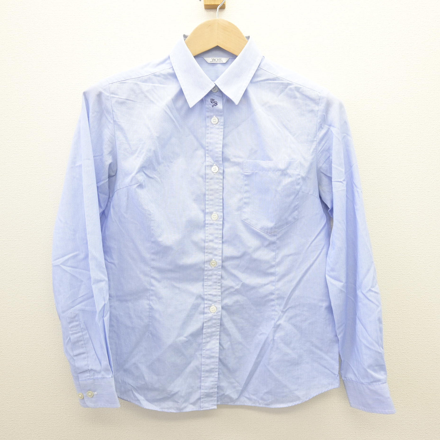 【中古】茨城県 高萩清松高等学校 女子制服 2点 (ニット・シャツ) sf111766