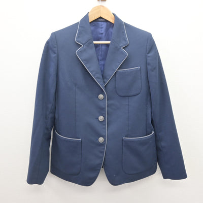 【中古】静岡県 沼津高等学校 女子制服 2点 (ブレザー・スカート) sf111797