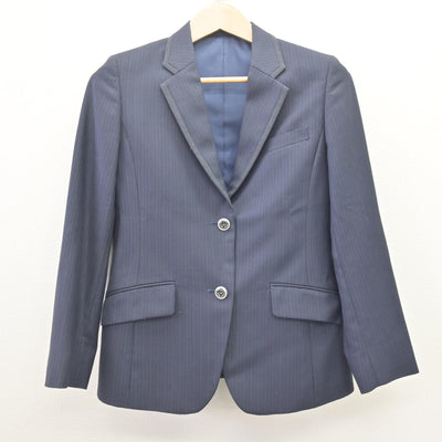 【中古】滋賀県 長浜北高等学校 女子制服 4点 (ブレザー・スカート) sf111934