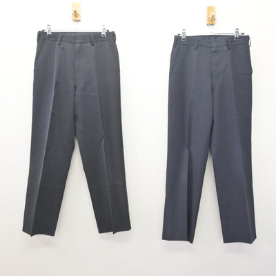 【中古】滋賀県 米原高等学校 男子制服 3点 (学ラン・ズボン・ズボン) sf111936