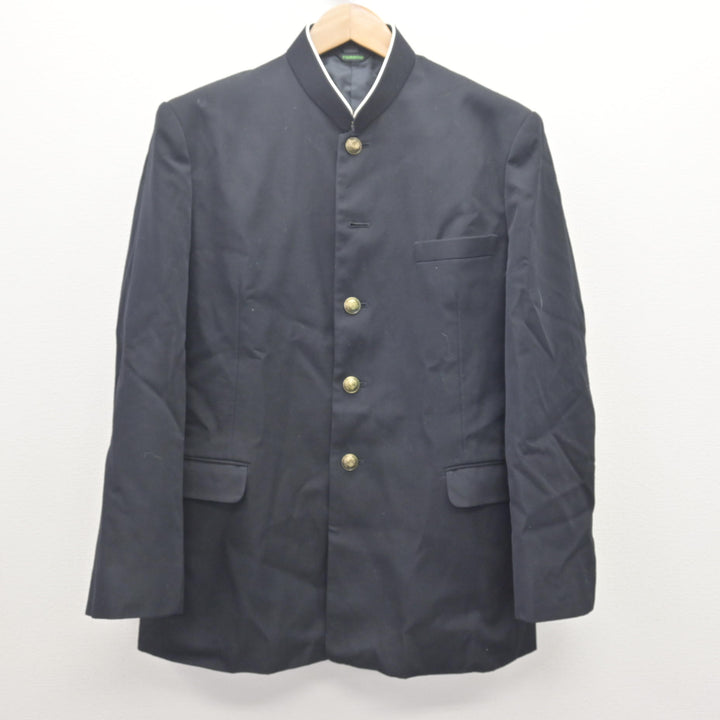 中古】群馬県 渋川工業高等学校 男子制服 1点 (学ラン) sf111945