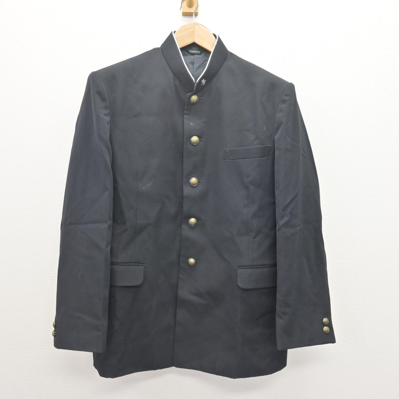 【中古】群馬県 渋川工業高等学校 男子制服 1点 (学ラン) sf111946
