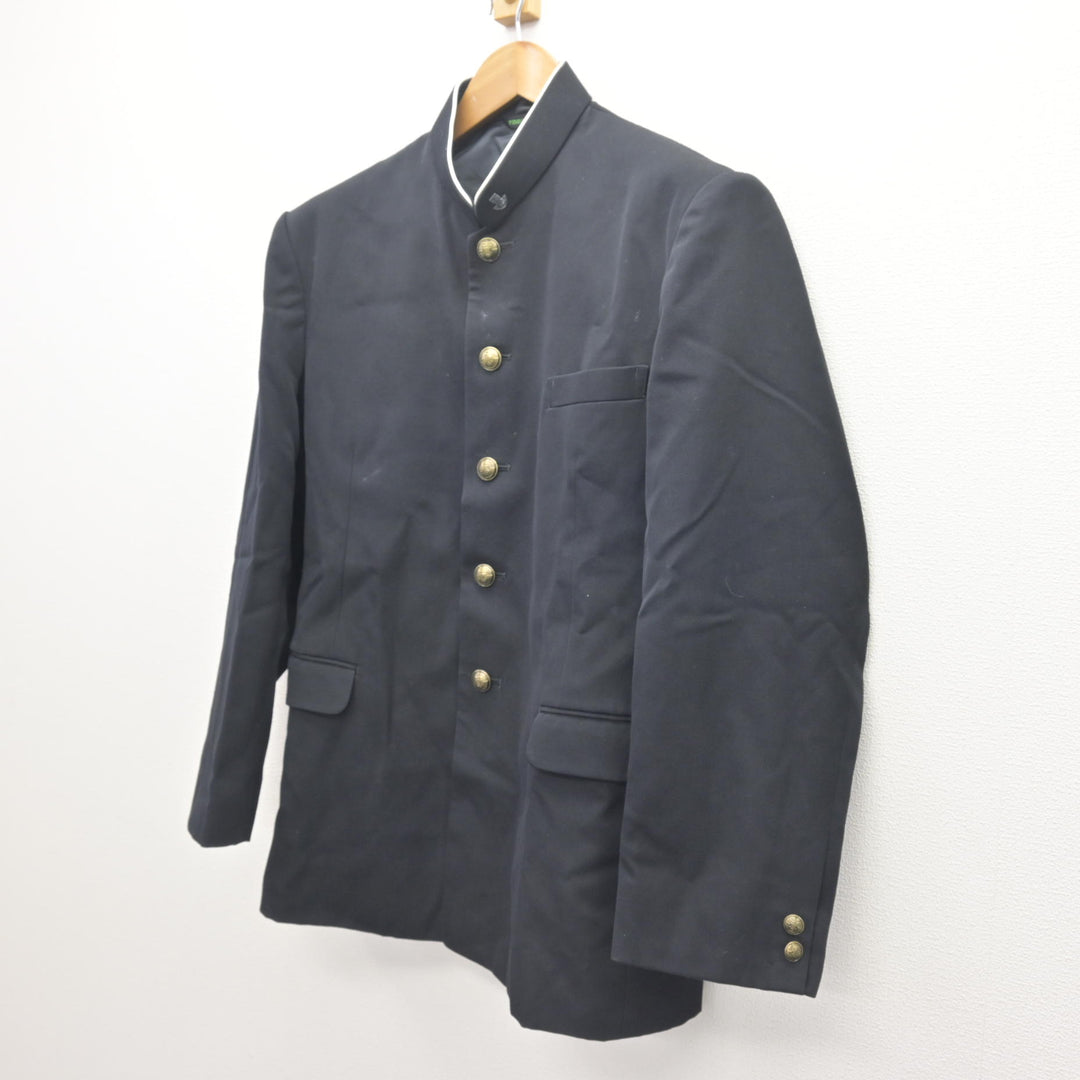 中古】群馬県 渋川工業高等学校 男子制服 1点 (学ラン) sf111946