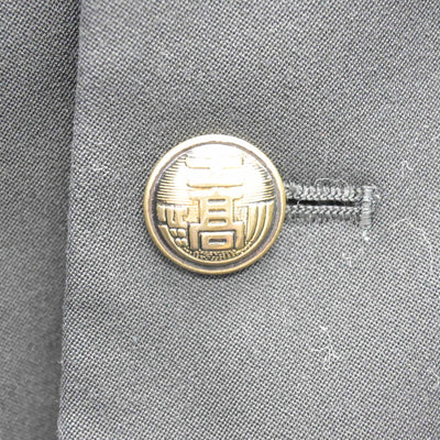 【中古】群馬県 渋川工業高等学校 男子制服 1点 (学ラン) sf111946