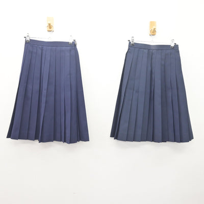 【中古】滋賀県 船岡中学校 女子制服 3点 (セーラー服・スカート・スカート) sf111957