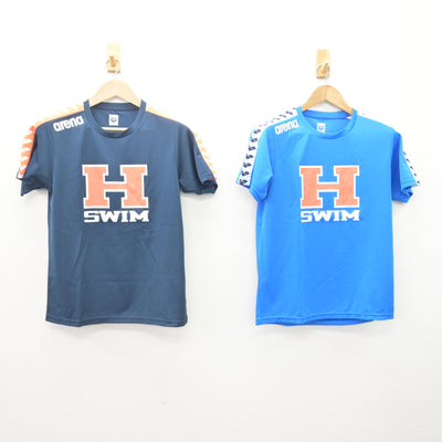 【中古】東京都 法政大学/水泳部 女子制服 2点 (シャツ) sf111969