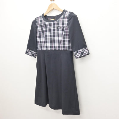 【中古】 事務服 女子制服 1点 (ワンピース) sf111996