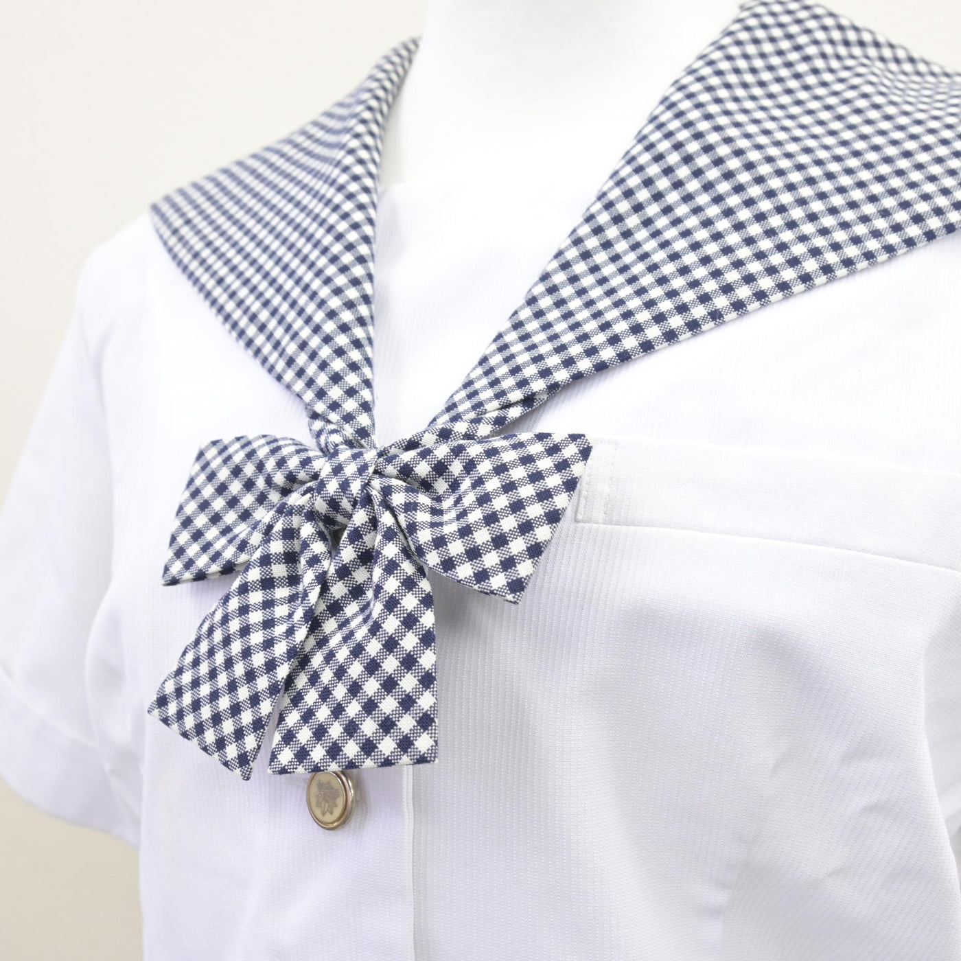 【中古】埼玉県 武蔵越生高等学校 女子制服 3点 (セーラー服・スカート) sf112027